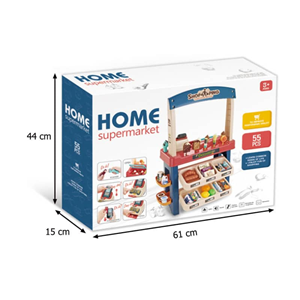 سوپر مارکت خانگی لاکچری 55 تکه Home Super Market -اسباب بازی